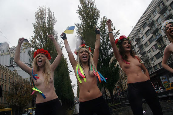 Free Speech.  . FEMEN:   !